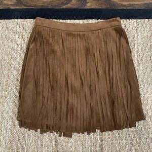 Bb Dakota suede skirt
